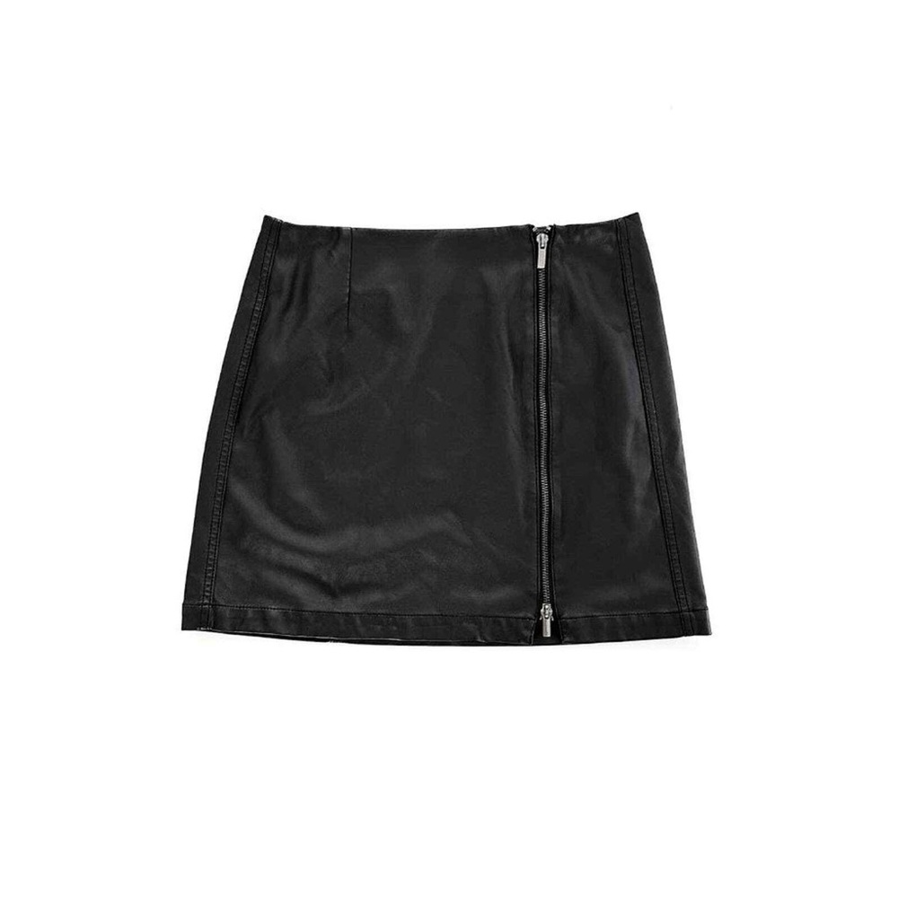 French Connection Black Mini Skirt with Zipper